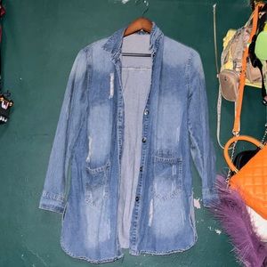 Denim coat